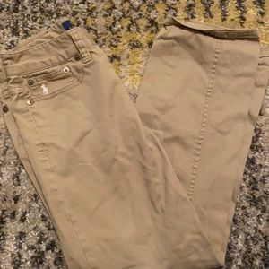 Casual polo khaki pants